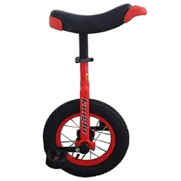 Generic Monocicli Monociclo Piccoli Monocicli 12 Pollici, Mini Equilibrio Bicicletta Monociclo Per Principianti / Bambini / Ragazzi / Ragazze, Per 6-9 Anni, Miglior Compleanno (Color : Red, Size : 12Inch Wheel)