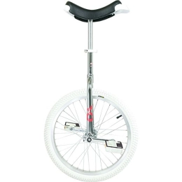 QU-AX Bici Qu-ax monociclo Onlyone 20 cromato Indoor cerchione in alluminio pneumatici bianco 5, 7 kg% @ §