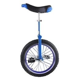 LRBBH Monocicli Ruota Trainer Monociclo Regolabile in Altezza per Pneumatici da Montagna Antiscivolo Esercizio Di Ciclismo, per Principianti Professionisti Bambini Adulti / 20 Inch / blu