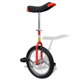 SENLUOWX Bici SENLUOWX Monociclo regolabile rosso rosso e nero