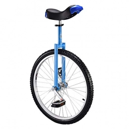 SSZY Bici SSZY Monociclo Monociclo con Ruota da 24 Pollici per Adulti Blu, Bambini Principianti (18 Anni) Ciclismo in Equilibrio da 20 / 18 / 16 Pollici, con Cerchio in Lega, per Divertimento Fitness