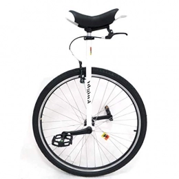 TTRY&ZHANG Bici TTRY&ZHANG 28"Unisex Adult Trainer Monociclo - Bianco, Big Wheel Unicycle per Persone Alte / Adolescenti / Mamma / papà, Altezza degli utenti 160cm-195cm (63 '' - 76.8 ''), con Freni