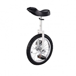 TTRY&ZHANG Bici TTRY&ZHANG Adulti Bambini Rotonda Freestyle Monociclo Singolo Altezza Regolabile Balance Ciclismo Esercizio 16 / 18 / 20 Pollici Nero (Size : 20 inch)