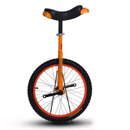YYLL Monocicli YYLL Monocicli for Adulti motorizzati Wheel Monociclo Cyclette con Prova della Perdita di Gomma butilica di Pneumatici for Outdoor Sport Fitness (Color : Orange, Size : 16inch)