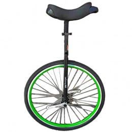 YYLL Bici YYLL Monociclo con ergonomico Scopare Monociclo con Doppio Strato di Lega di Alluminio Rim for Juggling / intrattenere all'aperto Sport, 28 Pollici (Color : Green, Size : 28inch)