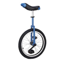 ZLI Monocicli ZLI Monociclo Bike Blue Monociclo - Esercizio idoneità per Adulti / Principianti / Istruttore, Uomini Donne Ciclismo del Bilancio 16 / 18 / 20 inch per Altezza 115-175cm, Assemblea Facile (Size : 20 inch)