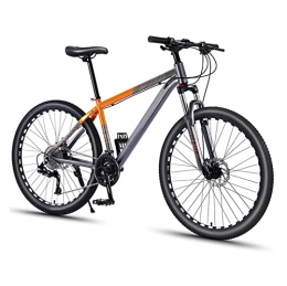 DXDHUB Mountain Bike 26 / 27.5 "Diametro ruota, 27 / 30 / 33 velocità Unisex Mountain Bike, Telaio in alluminio, freni meccanici a doppio disco. (Dimensioni: 26", velocità: 27 velocità)