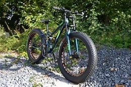 generisch Mountain Bike 26 pollici AWS Fat Tire Bike Mountain Bike Fatbike a sospensione completa 21 marce