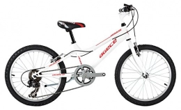 Agece Bici Agece Arons 20 6 V – Bicicletta per Bambino, Bambino, Arons 20 6V, Bianco / Rosso, Taglia Unica