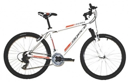 Agece Mountain Bike Agece Sega Bicicletta, Uomo, Bianco / Arancione, 16 "