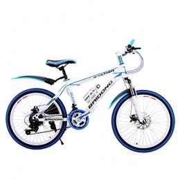 AI-QX Bici AI-QX Bici Bicicletta MTB Mountain Bike 26" Pollici Full Susp Biammortizzata, Doppio Ammortizzatore, Telaio Alluminio, Freni a Disco, Blu