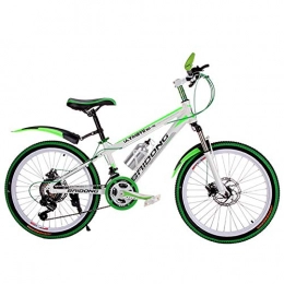 AI-QX Bici AI-QX Bici Bicicletta MTB Mountain Bike 26" Pollici Full Susp Biammortizzata, Doppio Ammortizzatore, Telaio Alluminio, Freni a Disco, Verde