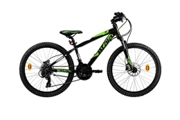 Atala Bici Atala Mountain Bike Race PRO Nuovo Modello 2020, 27.5" MD, Misura Unica 35, 5 (150cm - 170cm) colore nero-verde