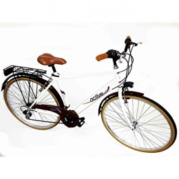 Loggia Bici Bici bicicletta bike uomo cerchi freni cavalletto alluminio telaio acciaio 18 v