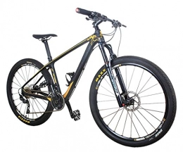 BaiHogi Mountain Bike Bici da Corsa Professionale, Bike in Fibra di Carbonio Mountain Bike 27.5 Pollice a 30 velocità Ammortizzatore Idraulico a Disco a 30 velocità Ammortizzatore Full Ammortizzatore