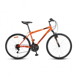 XIAXIAa Bici Bicicletta, mountain bike, bicicletta ammortizzata a 18 velocità, con telaio in acciaio ad alto tenore di carbonio, doppio freno a disco, per adulti e adolescenti, non facile da deformare, antisc