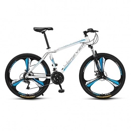 XIAXIAa Bici Bicicletta, mountain bike, bicicletta fuoristrada da 26 pollici a 24 velocità, telaio in lega di alluminio ultraleggera, per adulti e adolescenti, doppio freno a disco, sedile regolabile / B / 1