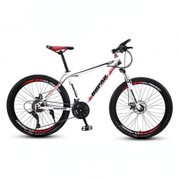 Yuxiaoo Bici bicicletta, mountain bike con 27 velocità | Bicicletta All-Terrain, con sedile regolabile e telaio in acciaio ad alto tenore di carbonio, per adulti e adolescenti, facile da installare / C / 169
