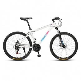 XIAXIAa Mountain Bike Bicicletta, mountain bike da 24 / 26 pollici, bicicletta fuoristrada a 24 velocità, per adulti e adolescenti, facile da installare, telaio in acciaio ad alto tenore di carbonio, forte capacità di c