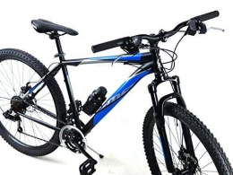 CSM Mountain Bike Bicicletta MTB Mountain Bike 27, 5″ SMP “Diablo” con Freni A Disco e Cambio Shimano 21 velocità / Blu Nero (L (48))