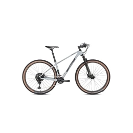  Bici Bicycles for Adults 24 Speed MTB Carbon Fiber Mountain Bike with 2 * 12 Shifting 27.5 / 29 Inch Off-Road Bike (Color : Gray, Size : Large)