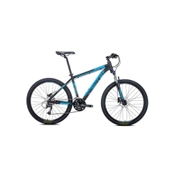  Bici Bicycles for Adults 27-Speed Outdoor Mountain Bike Adult Sports Bicycle Hydraulic disc Brakes Men and Women Cool Bicycle Outdoor Leisure Sports Cycl (Color : Blue, Size : 27_26*19(175-185CM
