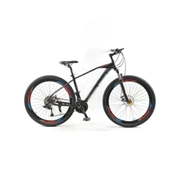  Mountain Bike Bicycles for Adults Bicycle Mountain Bike Road Bike 30-Speed Aluminum Alloy Frame Variable Speed Double disc Brake Bike (Color : 24-Black red)