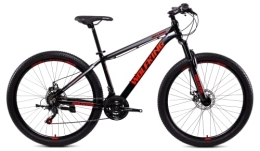 Bicystar WOLFKING MTB 27.5" Nero/Rosso, Mountain Bike Unisex Adulto