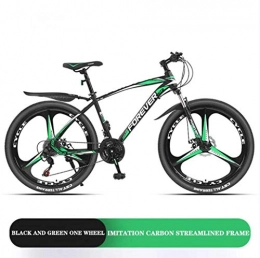 HongLianRiven Bici BMX adulti Mountain bike, Spiaggia motoslitta biciclette, doppio freno a disco, 24 pollici in lega di alluminio ruote Bicicletta, Purpose Uomo Donna generale 5-29 ( Color : C1 , Size : 21 )