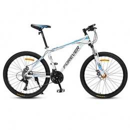 Chengke Yipin Bici Chengke Yipin Outdoor Mountain Bike Bicycle Speed Bicycle 26 inch High Carbon Steel Frame Student Youth Shock Absorber Mountain Bike-Blu_24 velocit