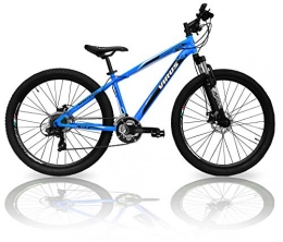 CINZIA Bici CINZIA Bicicletta MTB 27.5 Virus Uomo 21V Mountain Bike con Freni a Disco (Azzurro)