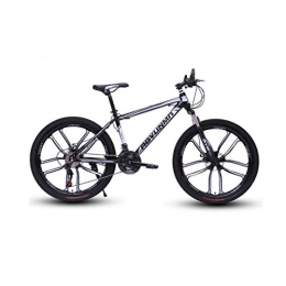 CPY-EX Bici CPY-EX 26 Pollici per Adulti Mountain Bike, Biciclette Doppio Disco Freno, Spiaggia motoslitta Biciclette, l'aggiornamento ad Alta Acciaio al Carbonio Telaio, in Lega di Alluminio Ruote, C3, 21