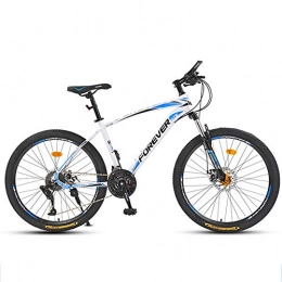 CJF Bici Double Disc per Adulti da 24 Pollici Mountain Bike Freno con Posizionamento Spostamento A Catena per La Corsa (21 velocità), A