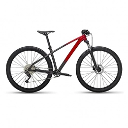 DXDHUB Mountain Bike DXDHUB Mountain Bike, 10 velocità, ruote da 27, 5 pollici, ammortizzatore anteriore bloccabile, freni a disco idraulici, adatto per pendolarismo fuoristrada. (colore: rosso, taglia : XS)