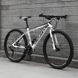 eupaja - Mountain bike da adolescente a velocità variabile in acciaio al carbonio con coda rigida regolabile sedile anteriore a 24 velocità, C