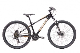 F.lli Schiano Mountain Bike F.lli Schiano Ghost PRO, Bici MTB Uomo, Nero-Arancio, 26''
