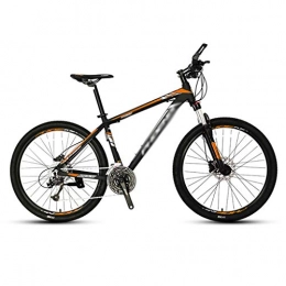 GEXIN Mountain Bike MTB in Alluminio da 27,5 Pollici con Forcella Anteriore Ammortizzata, Freno a Disco, Bicicletta da Città per pendolari Urbana, Nera (27 velocità)