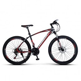 GGXX Bici GGXX Deragliatore Posteriore 24 / 26"per Bicicletta Mountain Bike per Adulti 27 / 30 velocità, Telaio in Alluminio Ad Alta Resistenza, Sospensione Anteriore, Freno A Doppio Disco MTB