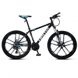 GPAN Bici GPAN 26 Pollici Bici Mountain Bike Bicicletta Unisex, 21 velocità Bicicletta, MTB Hardtail Cornice, 85% Assemblata, Blue