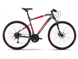 HAIBIKE Mountain Bike HAIBIKE Bici SEET Cross 3.0 Uomo 28'' 27-velocità Taglia 48 Rosso / Grigio 2018 (Ciclocross Gravel) / Bike SEET Cross 3.0 Man 28'' 27-Speed Size 48 Red / Grey 2018 (Cyclocross Gravel)