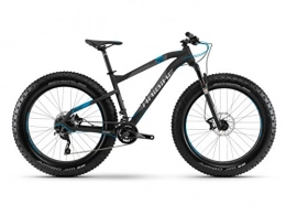 HAIBIKE Mountain Bike HAIBIKE Bici SEET FatSix 5.0 26'' 20-Velocit taglia 45 nero 2018 (MTB Ammortizzate) / Bike SEET FatSix 5.0 26'' 20-Speed size 45 black 2018 (MTB Front suspension)