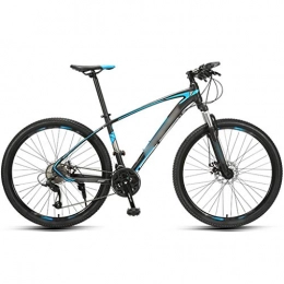 DXIUMZHP Mountain Bike Hardtail Bicicletta Fuoristrada A 27 Velocità, Biciclette Leggere A Velocità Variabile Da Uomo E Da Donna In Lega Di Alluminio, MTB Con Ruote Da 27, 5 Pollici ( Color : Blue , Size : 27.5 inches )