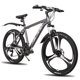  Mountain Bike Hiland mountain bike in alluminio, 26 pollici, con cambio Shimano a 24 velocità, con freni a disco, ruote a 3 raggi, misura del telaio 18 MTB bicicletta per gioventù.