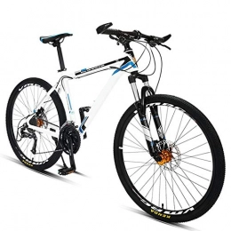 Hisunny Bici Hisunny - Bicicletta da corsa a 27 velocità, telaio in alluminio da 26 pollici, 700C bianco