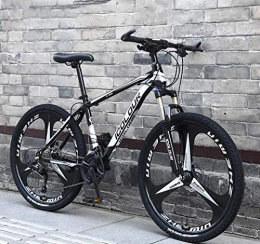 HU 26" Mountain Bike for Adulti, Alluminio Leggero Sospensione Totale Frame, Forcella della Sospensione, Freno a Disco (Color : D2, Size : 24Speed)