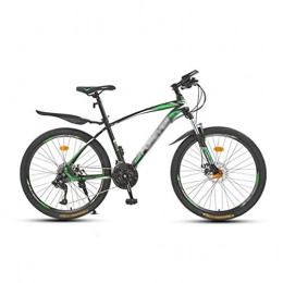 JHEY Bici JHEY velocità variabile Mountain Bike off Road Forte Assorbimento di Scossa Bicicletta Pieghevole Adatto for Ragazzi e Ragazze (Color : Green)