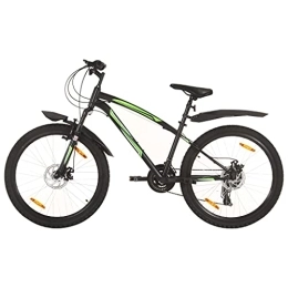 JKYOU Bici JKYOU Mountain Bike 21 Velocità 26" Ruota 36 cm Nero. Articoli sportivi, attività ricreative all'aperto, ciclismo, biciclette