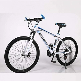JYPCBHB Bici JYPCBHB Mountain Bike per Adulti 24-26 Pollici Pneumatico 21-27 velocità ，con Telaio in Alluminio, Forcella Anteriore Ammortizzata，Adatto per La Guida All'Apertoblue (26 inch)-24 Speed