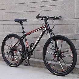 KELITINAus Mountain Bike KELITINAus Mountain Bike, 24 / 26 in Ruote Freni a Disco 21 / 24 / 27 / 30 Speed ​​Mens Bicycle Bicycle Suspension Mtb, E-24In-24Speed, A-24In-21Speed