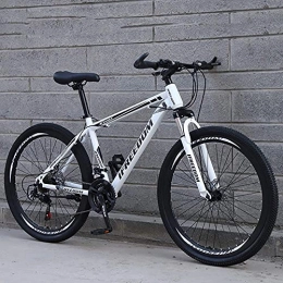 KELITINAus Mountain Bike KELITINAus Mountain Bike, 26 / 27.5 / 29 Pollici Ruote Disc Freni a Disco 21 / 24 / 27 / 30 Speed ​​Mens Bicycle Bicycle Suspension Mtb, E-27, 5In-27Speed, D-26In-21Speed